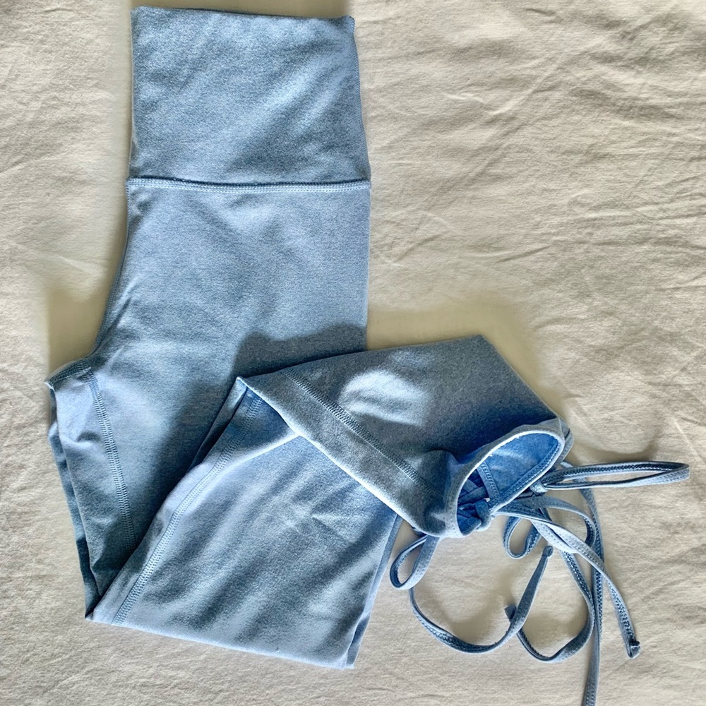 Aerie Tie Bottom Yoga leggings